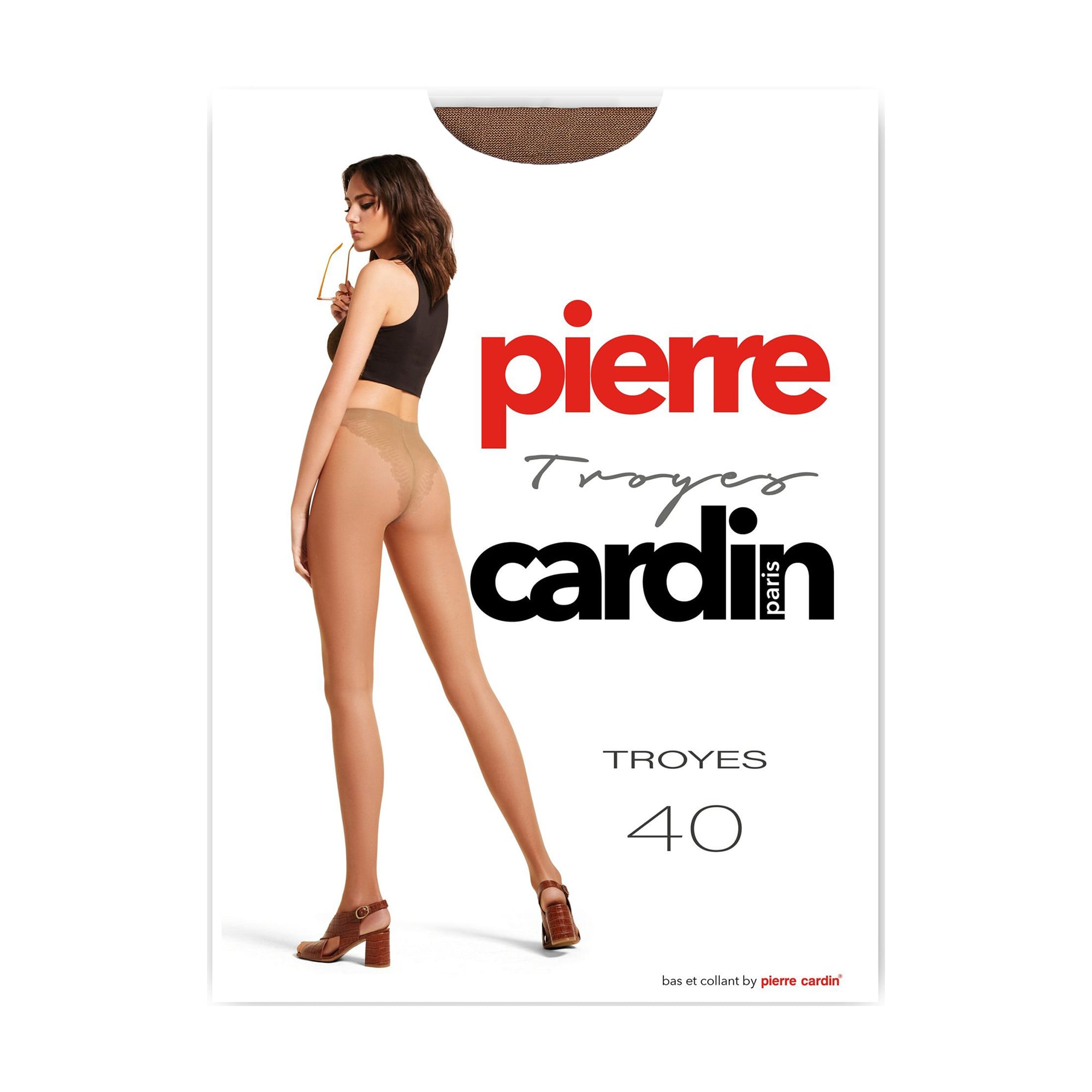 Колготки жіночі Pierre Cardin Troyes, 40 DEN, Bronz, розмір 3